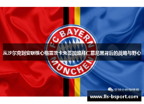 从沙尔克到安联核心格雷茨卡免签加盟拜仁慕尼黑背后的战略与野心 从沙尔克到安联核心格雷茨卡免签加盟拜仁慕尼黑背后的战略与野心