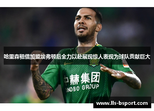哈里森租借加盟埃弗顿后全力以赴展现惊人表现为球队贡献巨大